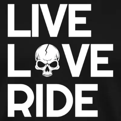 live-love-ride-maenner-premium-t-shirt_design_1