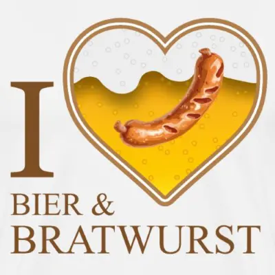 love-bier-und-bratwurst-maenner-premium-t-shirt_design_15