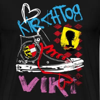 viki-graffiti-schuhe-maenner-premium-t-shirt_design_14