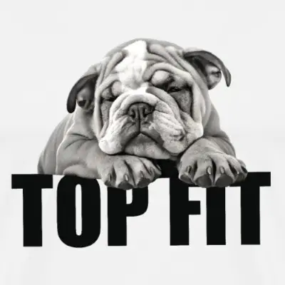 top-fit-bulldog-maenner-premium-t-shirt_design_9