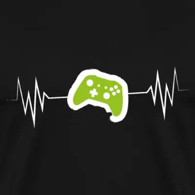 controller-herzlinie-maenner-premium-t-shirt_design_5