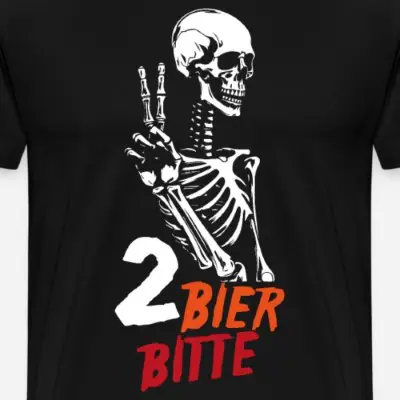 2-bier-bitte-skelett-halloween-maenner-premium-t-shirt_design_12