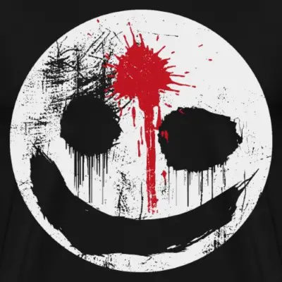 creepy-smile-maenner-premium-t-shirt_design_9