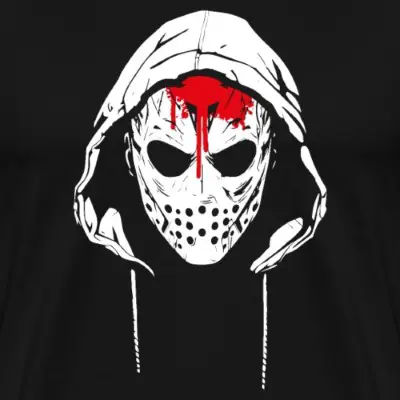 hockey-maske-hoodie-maenner-premium-t-shirt_design_13