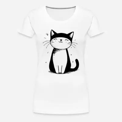 cat-doodle-style-frauen-premium-t-shirt_product_0