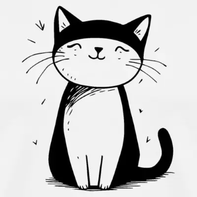 cat-doodle-style-maenner-premium-t-shirt_design_4