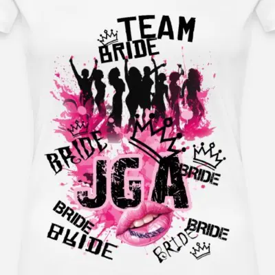 jga-pink-punk-team-bride-lips-frauen-premium-t-shirt_design_7