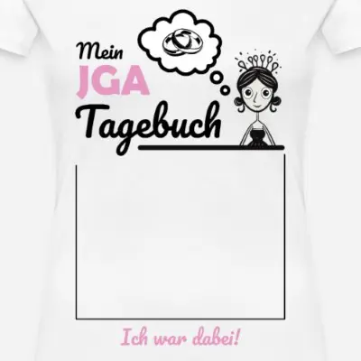 jga-tagebuch-braut-frauen-premium-t-shirt_design_10