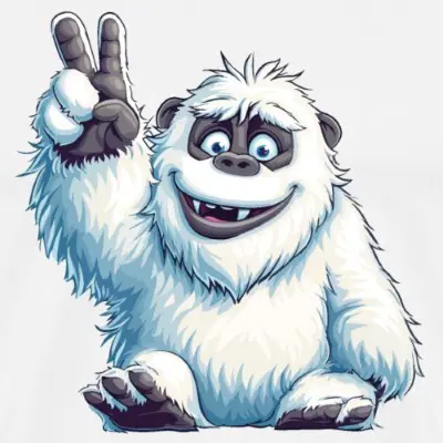 peace-yeti-maenner-premium-t-shirt_design_14