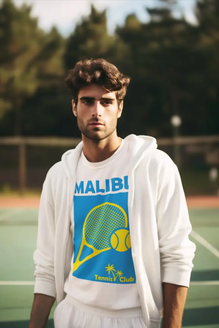 Malibu Tennis Club-Shirt