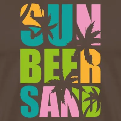 sun-beer-sand-maenner-premium-t-shirt_design_14