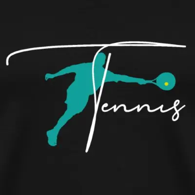 tennis-player-shilouette-maenner-premium-t-shirt_design_11