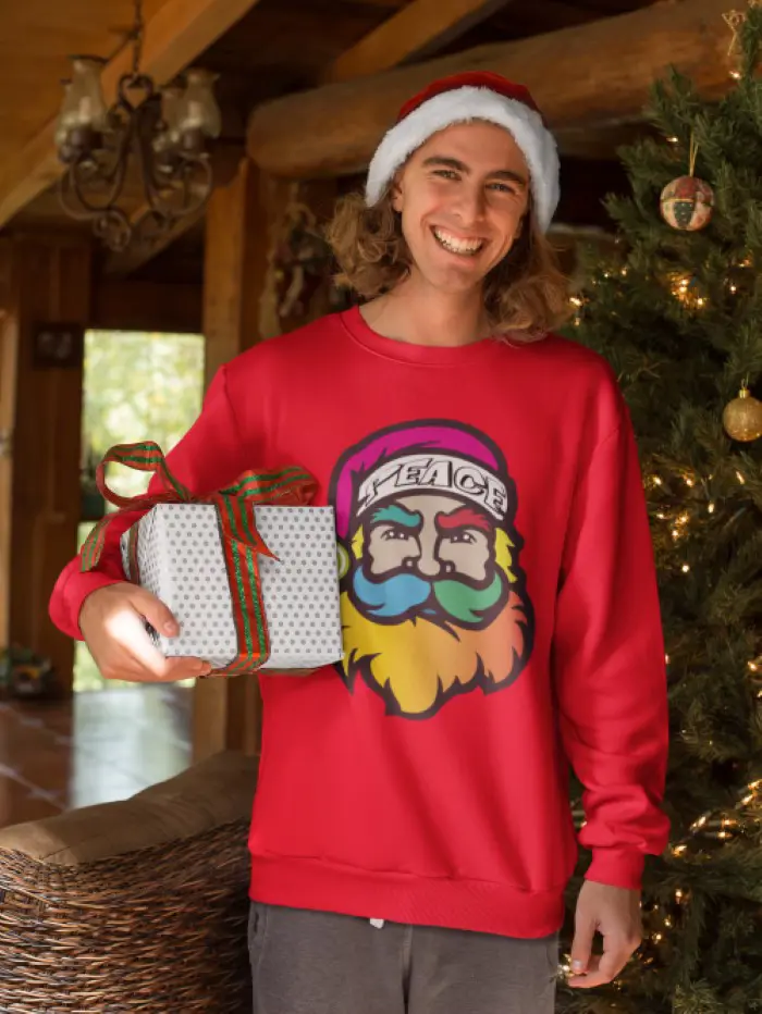 Crazy Santa Xmas-Hoodie